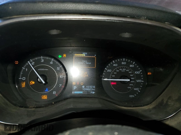 2019 Subaru Impreza Premium с VIN 4S3GTAD66K3740647, выставлен на аукционе Copart как лот 85739364 с пробегом 109 823 миль миль и Чистый • Clean title. История ставок и продаж доступна на DreamBid. Изображение 9.