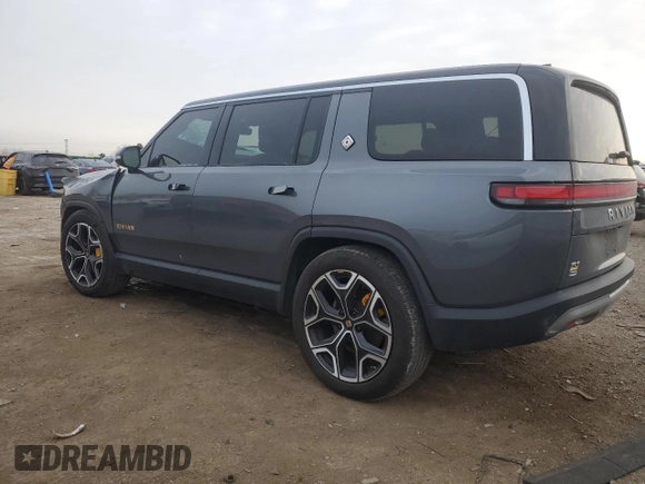 2023 Rivian R1S Launch Edition with VIN 7PDSGABL9PN006743, listed as a Copart auction lot 87275114 with Not Provided miles and Salvage Title. Bid and sale history available at DreamBid. Image 2.