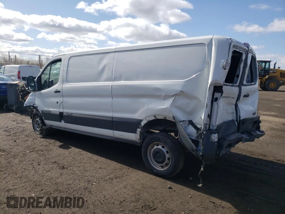 2017 Ford Transit Cargo with VIN 1FTYR2ZM5HKA54176, listed as a Copart auction lot 53836515 with 163,454 mi miles and Non repairable. Bid and sale history available at DreamBid. Image 2.