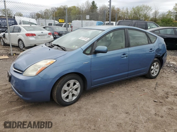 2008 Toyota Prius with VIN JTDKB20U287771418, listed as a Copart auction lot 53076135 with 128,719 mi miles and Salvage Title. Bid and sale history available at DreamBid. Image 1.