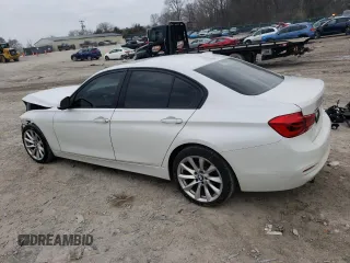 2018 BMW 3 Series 320i xDrive with VIN WBA8E5G53JNV02425, listed as a Copart auction lot 43974145 with 169,091 mi miles and Salvage Title. Bid and sale history available at carsss.com. Image 2.