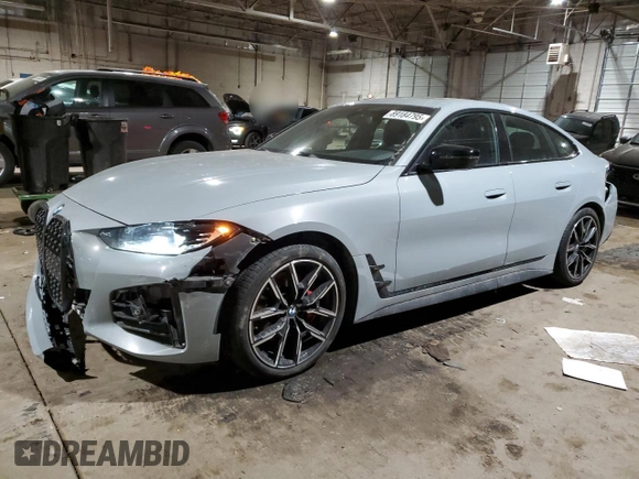 2023 BMW 4 Series 430i xDrive z VIN WBA73AV00PFP14820, wystawiony jako Copart lot #89184795 z przebiegiem 29 302 mil mil oraz Czysty tytuł • Clean title. Historia ofert i sprzedaży dostępna na DreamBid. Obrazek 1.