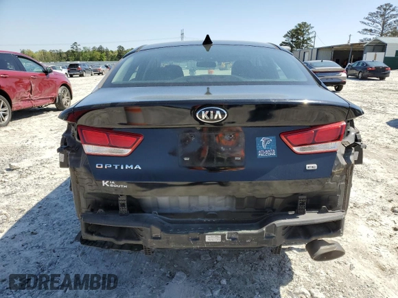 2016 Kia Optima LX with VIN 5XXGT4L38GG112895, listed as a Copart auction lot 52201095 with 117,689 mi miles and Salvage Title. Bid and sale history available at carsss.com. Image 6.