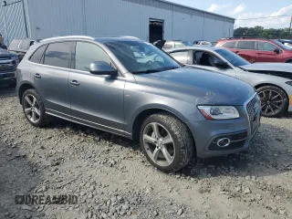 2013 Audi Q5 Prestige with VIN WA1WGAFP8DA036982, listed as a Copart auction lot 61830655 with 82,801 mi miles and Salvage title. Bid and sale history available at DreamBid. Image 4.