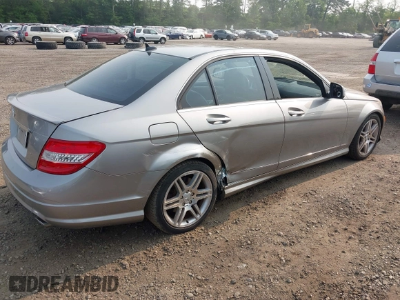 2008 Mercedes-Benz C 350 Sport with VIN WDDGF56XX8F141980, listed as a IAAI auction lot 42360641 with 119,193 mi miles and . Bid and sale history available at DreamBid. Image 4.