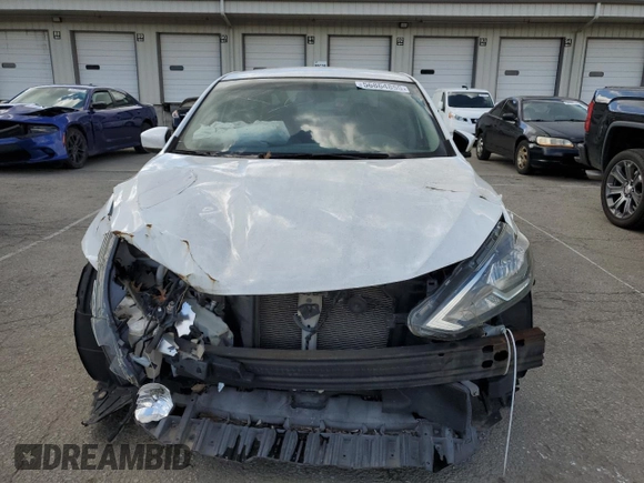 2017 Nissan Sentra S with VIN 3N1AB7AP8HY328614, listed as a Copart auction lot 56864855 with Not Provided miles and Non Repairable. Bid and sale history available at DreamBid. Image 5.