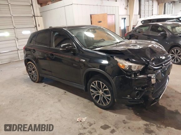 2019 Mitsubishi Outlander Sport SE 2.0 with VIN JA4AP4AU7KU029879, listed as a IAAI auction lot 41253766 with 85,645 mi miles. Bid and sale history available at carsss.com. Image 1.