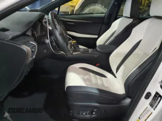 2021 Lexus NX with VIN JTJSARDZ8M2252184, listed as a Copart auction lot 88929205 with 7,077 mi miles and Salvage Title. Bid and sale history available at carsss.com. Image 7.