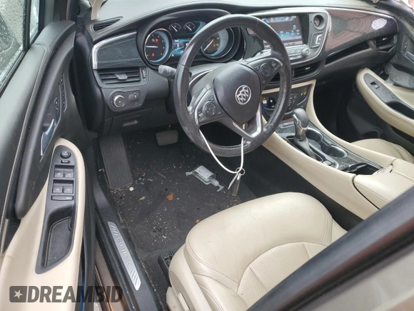 2017 Buick Envision Essence with VIN LRBFXBSA4HD195773, listed as a Copart auction lot 51854185 with 123,969 mi miles and Salvage Title. Bid and sale history available at carsss.com. Image 8.