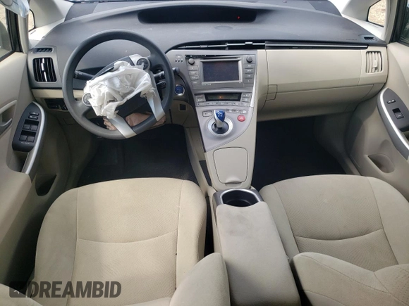 2015 Toyota Prius Four with VIN JTDKN3DU6F0466758, listed as a Copart auction lot 52702955 with 58,595 mi miles and Salvage Title. Bid and sale history available at DreamBid. Image 8.