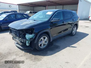 2018 GMC Terrain SLE with VIN 3GKALMEX8JL244173, listed as a IAAI auction lot 41882396 with 81,070 mi miles. Bid and sale history available at carsss.com. Image 2.