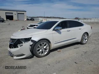 2016 Chevrolet Impala LTZ with VIN 2G1145S34G9205116, listed as a Copart auction lot 48462355 with 109,961 mi miles and Salvage Title. Bid and sale history available at carsss.com. Image 1.