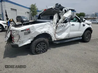 2021 Ford Ranger XL z VIN 1FTER4FH9MLE03687, wystawiony jako Copart lot #59232715 z przebiegiem Nie podano mil oraz Szkoda całkowita • Salvage title. Historia ofert i sprzedaży dostępna na DreamBid. Obrazek 3.