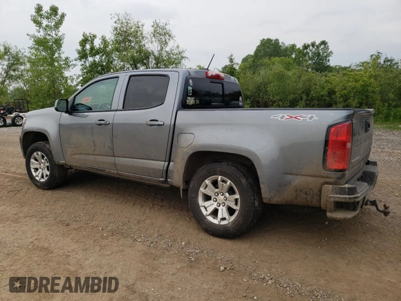 2022 Chevrolet Colorado 4WD LT with VIN 1GCGTCEN3N1310303, listed as a Copart auction lot 59660965 with 27,089 mi miles and Salvage title. Bid and sale history available at DreamBid. Image 2.