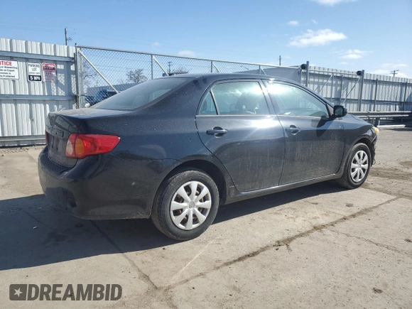 2009 Toyota Corolla with VIN 1NXBU40E19Z049452, listed as a Copart auction lot 51168875 with 177,437 mi miles and Salvage Title. Bid and sale history available at carsss.com. Image 3.