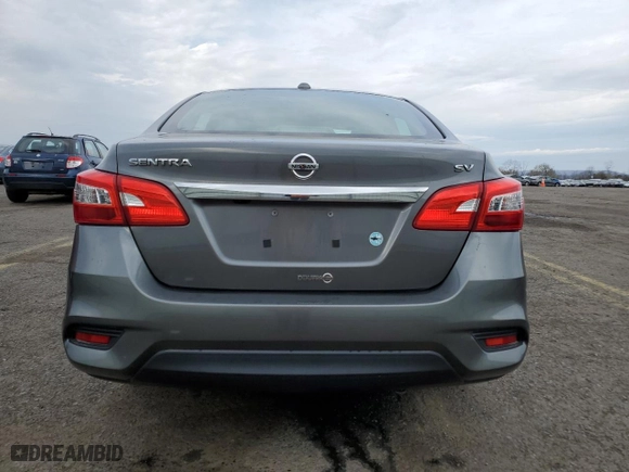 2019 Nissan Sentra SV with VIN 3N1AB7AP5KY289522, listed as a Copart auction lot 53116065 with 119,956 mi miles and Clean Title. Bid and sale history available at carsss.com. Image 6.
