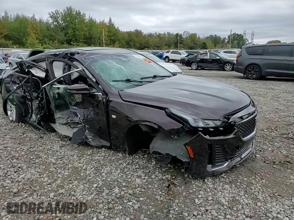 2021 Cadillac CT5 Luxury with VIN 1G6DW5RK0M0118012, listed as a Copart auction lot 78500434 with Not Provided miles and Salvage Title. Bid and sale history available at DreamBid. Image 11.