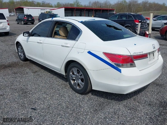 2012 Honda Accord Sdn SE with VIN 1HGCP2F65CA087796, listed as a IAAI auction lot 42021553 with 252,639 mi miles. Bid and sale history available at carsss.com. Image 3.
