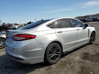 2018 Ford Fusion SE with VIN 3FA6P0HD5JR218598, listed as a Copart auction lot 48628155 with 89,785 mi miles and Salvage Title. Bid and sale history available at carsss.com. Image 3.