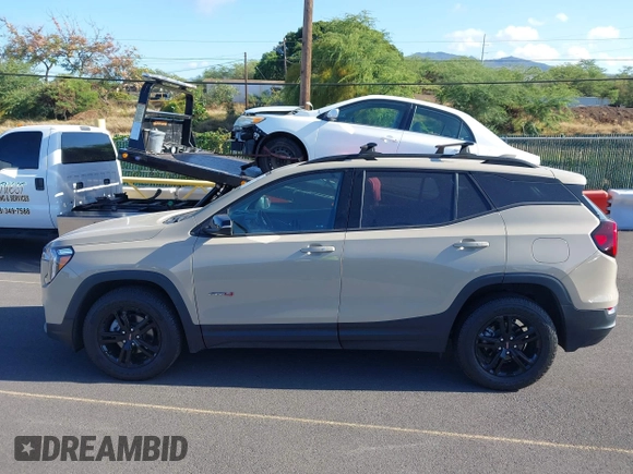 2022 GMC Terrain AT4 with VIN 3GKALYEV9NL259342, listed as a IAAI auction lot 42338407 with 31,590 mi miles and . Bid and sale history available at DreamBid. Image 14.