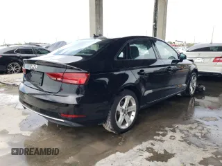 2017 Audi A3 Sedan Premium with VIN WAUAUGFF0H1026565, listed as a Copart auction lot 64438173 with 64,038 mi miles. Bid and sale history available at carsss.com. Image 3.