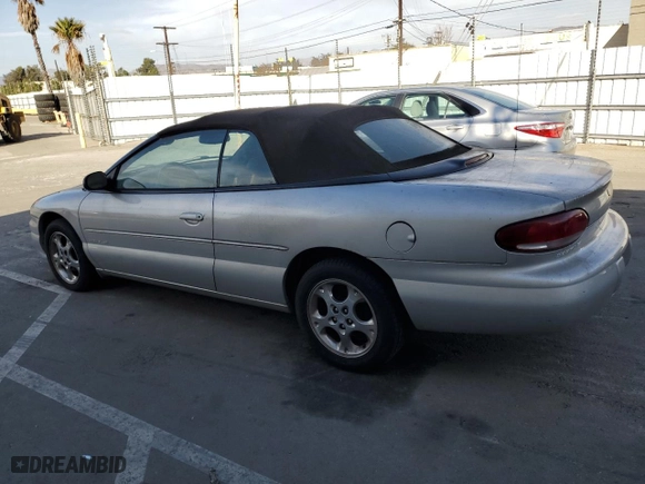 2000 Chrysler Sebring JXi with VIN 3C3EL55H6YT259703, listed as a Copart auction lot 85143954 with 115,771 mi miles and Clean Title. Bid and sale history available at carsss.com. Image 2.