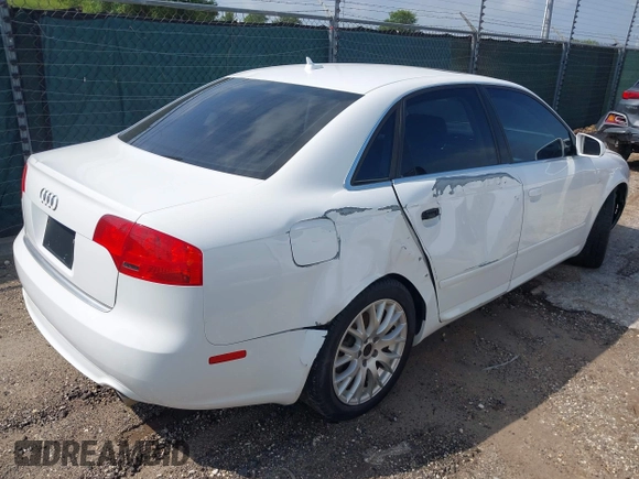2008 Audi A4 2.0T z VIN WAUDF78EX8A166831, wystawiony jako IAAI lot #42495181 z przebiegiem 182 840 mil mil oraz . Historia ofert i sprzedaży dostępna na DreamBid. Obrazek 4.