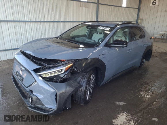2023 Toyota bZ4X XLE z VIN JTMABABA5PA028987, wystawiony jako Copart lot #74975114 z przebiegiem 2 033 mil mil oraz Czysty tytuł • Clean title. Historia ofert i sprzedaży dostępna na DreamBid. Obrazek 1.