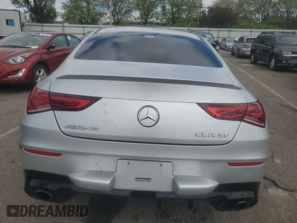 2021 Mercedes-Benz CLA 35 AMG with VIN W1K5J5BB2MN220673, listed as a Copart auction lot 52355014 with 30,685 mi miles and . Bid and sale history available at DreamBid. Image 6.