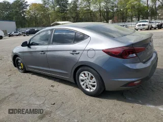 2019 Hyundai Elantra SE with VIN 5NPD74LF4KH497483, listed as a Copart auction lot 50927085 with 74,711 mi miles and Salvage Title. Bid and sale history available at DreamBid. Image 2.