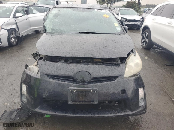 2010 Toyota Prius II with VIN JTDKN3DU5A0008525, listed as a Copart auction lot 44043335 with 0 mi miles and Salvage Title. Bid and sale history available at carsss.com. Image 5.