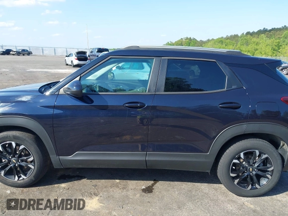2021 Chevrolet TrailBlazer LT with VIN KL79MPSL9MB117658, listed as a IAAI auction lot 42076453 with 53,530 mi miles and . Bid and sale history available at DreamBid. Image 14.
