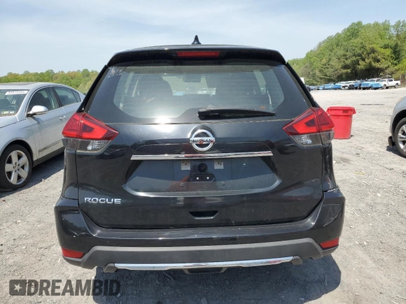2017 Nissan Rogue S with VIN KNMAT2MT7HP504396, listed as a Copart auction lot 55109435 with Not Provided miles and Clean Title. Bid and sale history available at DreamBid. Image 6.