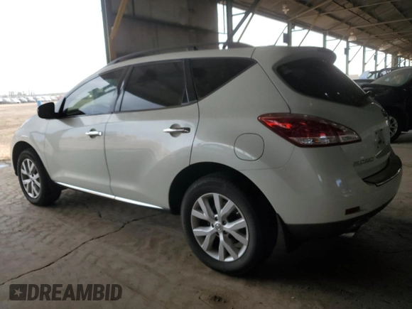 2011 Nissan Murano SV with VIN JN8AZ1MW4BW157727, listed as a Copart auction lot 75506434 with 168,924 mi miles and Clean Title. Bid and sale history available at carsss.com. Image 2.