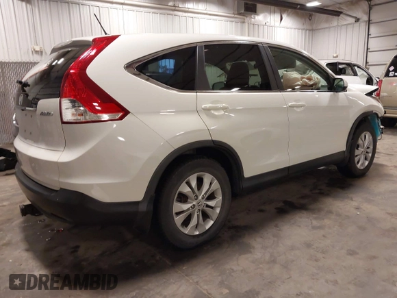 2013 Honda CR-V EX with VIN 5J6RM4H55DL079571, listed as a IAAI auction lot 41773327 with 100,876 mi miles. Bid and sale history available at carsss.com. Image 4.