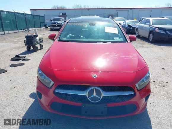 2020 Mercedes-Benz A 220 with VIN W1K3G4FB8LW044103, listed as a IAAI auction lot 42126567 with 56,657 mi miles and . Bid and sale history available at DreamBid. Image 12.