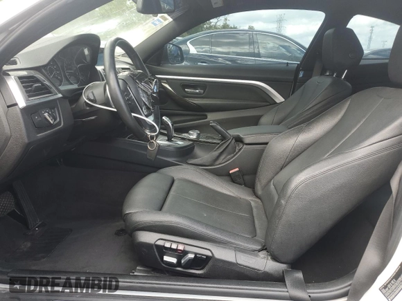 2019 BMW 4 Series 430i with VIN WBA4W3C56KAF93076, listed as a Copart auction lot 50100445 with 65,715 mi miles and Salvage Title. Bid and sale history available at carsss.com. Image 7.