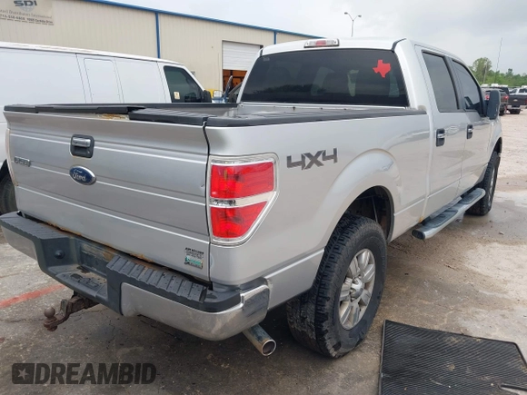 2010 Ford F-150 XL with VIN 1FTFW1EVXAFB54135, listed as a IAAI auction lot 41717790 with 192,365 mi miles. Bid and sale history available at carsss.com. Image 4.