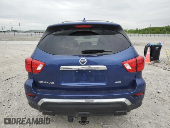 2019 Nissan Pathfinder S z VIN 5N1DR2MM8KC652376, wystawiony jako Copart lot #51892774 z przebiegiem 75 359 mil mil oraz Szkoda całkowita • Salvage title. Historia ofert i sprzedaży dostępna na DreamBid. Obrazek 6.