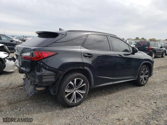 2016 Lexus RX 350 F Sport with VIN JTJBZMCA7G2013222, listed as a Copart auction lot 49829815 with 81,014 mi miles and Salvage Title. Bid and sale history available at carsss.com. Image 3.