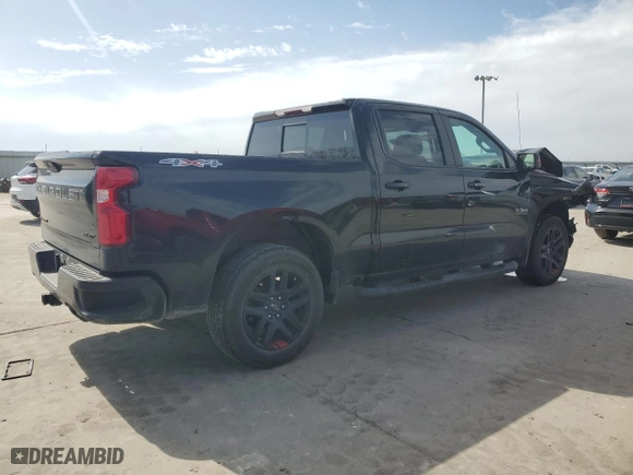 2022 Chevrolet Silverado 1500 LTD RST with VIN 1GCUYEED5NZ112041, listed as a Copart auction lot 48890415 with 115,431 mi miles and Salvage Title. Bid and sale history available at carsss.com. Image 3.