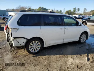 2014 Toyota Sienna Limited with VIN 5TDDK3DC1ES073142, listed as a Copart auction lot 45492525 with 157,827 mi miles and Salvage Title. Bid and sale history available at DreamBid. Image 3.