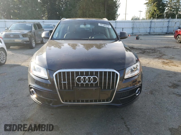 2014 Audi Q5 Prestige with VIN WA1WGAFP7EA009628, listed as a Copart auction lot 79746924 with 116,403 mi miles and Salvage title. Bid and sale history available at DreamBid. Image 5.