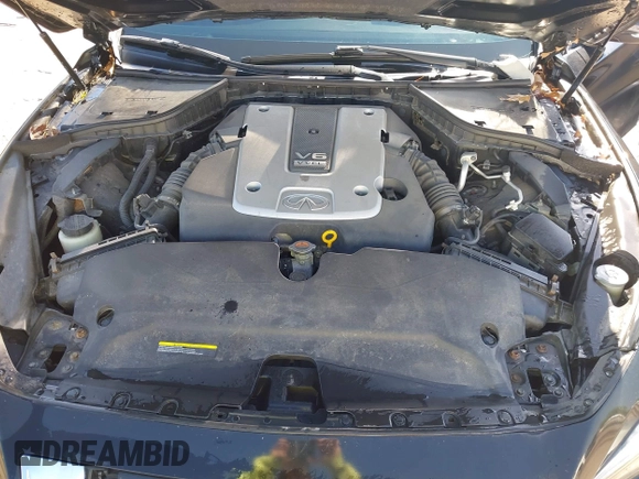 2015 Infiniti Q50 Premium with VIN JN1BV7AR2FM396677, listed as a IAAI auction lot 42017514 with 98,967 mi miles. Bid and sale history available at carsss.com. Image 10.