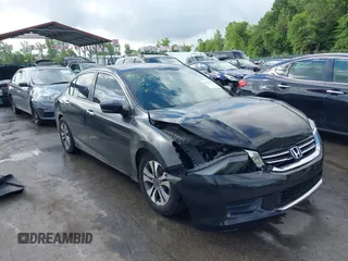 2014 Honda Accord LX z VIN 1HGCR2F3XEA166920, wystawiony jako IAAI lot #42185155 z przebiegiem 147 206 mil mil oraz . Historia ofert i sprzedaży dostępna na DreamBid. Obrazek 1.