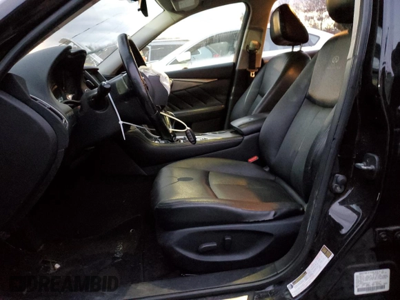 2014 Infiniti Q50 Sport with VIN JN1BV7AR8EM701775, listed as a Copart auction lot 79473244 with 103,785 mi miles and Clean Title. Bid and sale history available at DreamBid. Image 7.