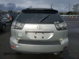 2004 Lexus RX 330 with VIN JTJHA31U340015551, listed as a Copart auction lot 51186015 with 233,631 mi miles and Salvage Title. Bid and sale history available at carsss.com. Image 6.