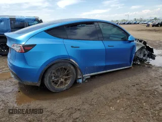 2021 Tesla Model Y Long Range z VIN 5YJYGDEE6MF239571, wystawiony jako Copart lot #56433595 z przebiegiem 58 471 mil mil oraz Szkoda całkowita • Salvage title. Historia ofert i sprzedaży dostępna na DreamBid. Obrazek 3.