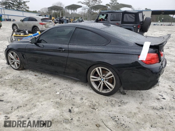 2017 BMW 4 Series 440i with VIN WBA4P1C55HK522257, listed as a Copart auction lot 45650085 with 89,002 mi miles and Salvage Title. Bid and sale history available at carsss.com. Image 2.