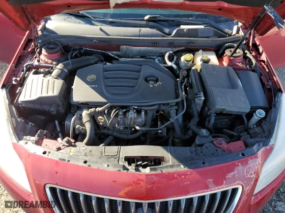 2012 Buick Regal Turbo Premium 1 with VIN 2G4GS5EV3C9210270, listed as a Copart auction lot 49431865 with 129,996 mi miles and Salvage Title. Bid and sale history available at carsss.com. Image 11.